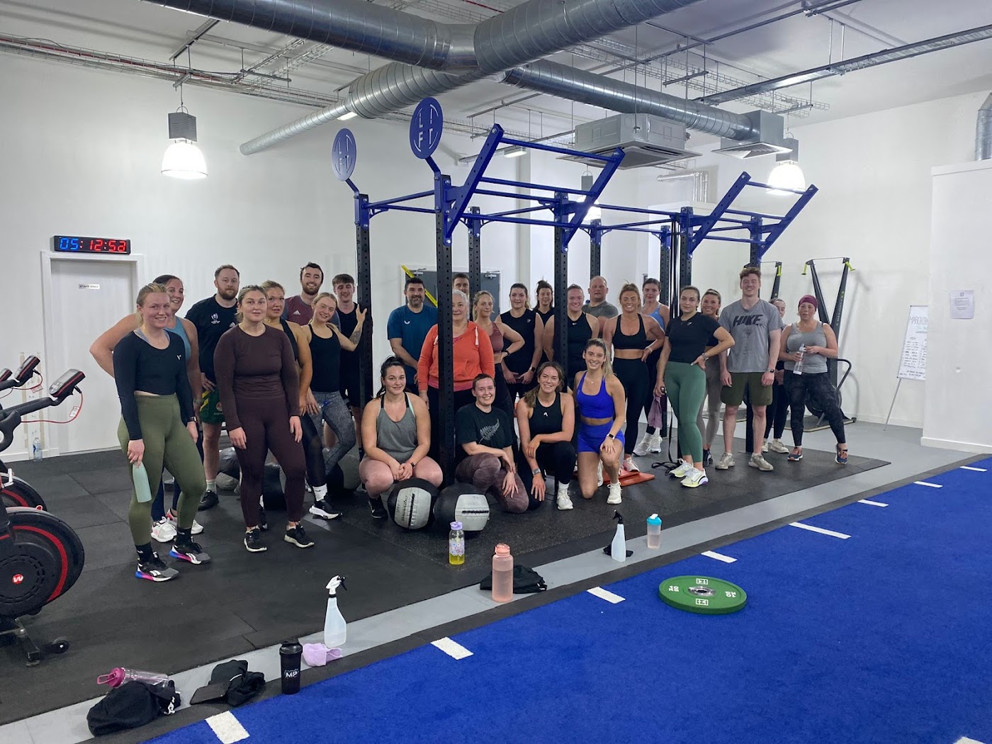 Inside LIFT Gyms, Edinburgh
