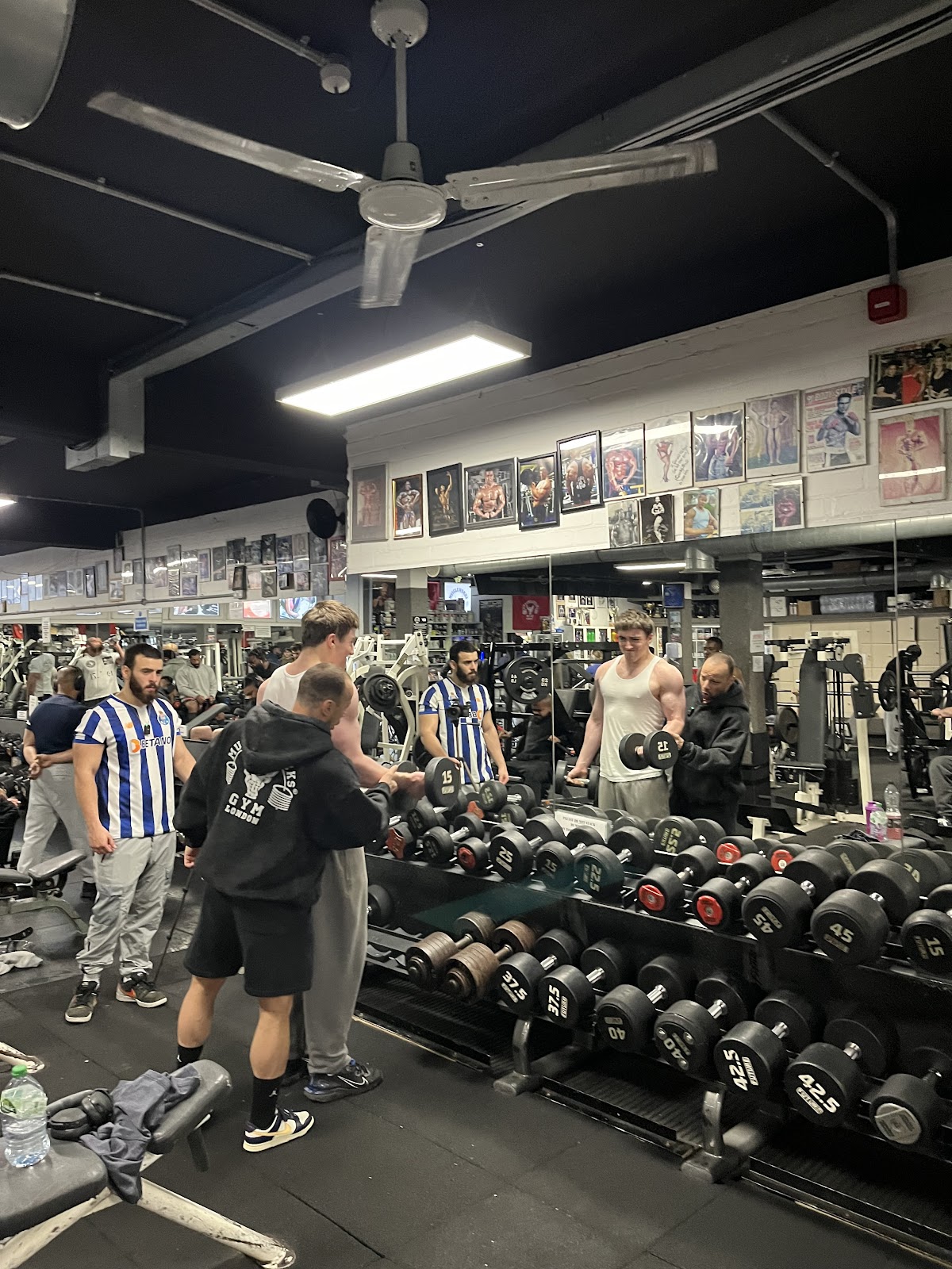 Inside Muscleworks Gym, Bethnal Green, London