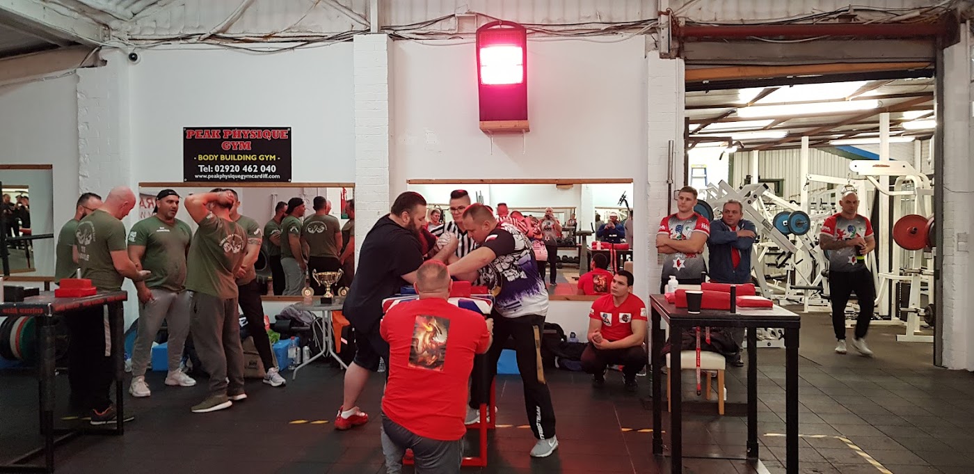 Inside Peak Physique Gym, Cardiff