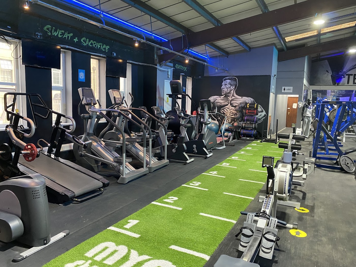 Inside Temple Gym, Birmingham