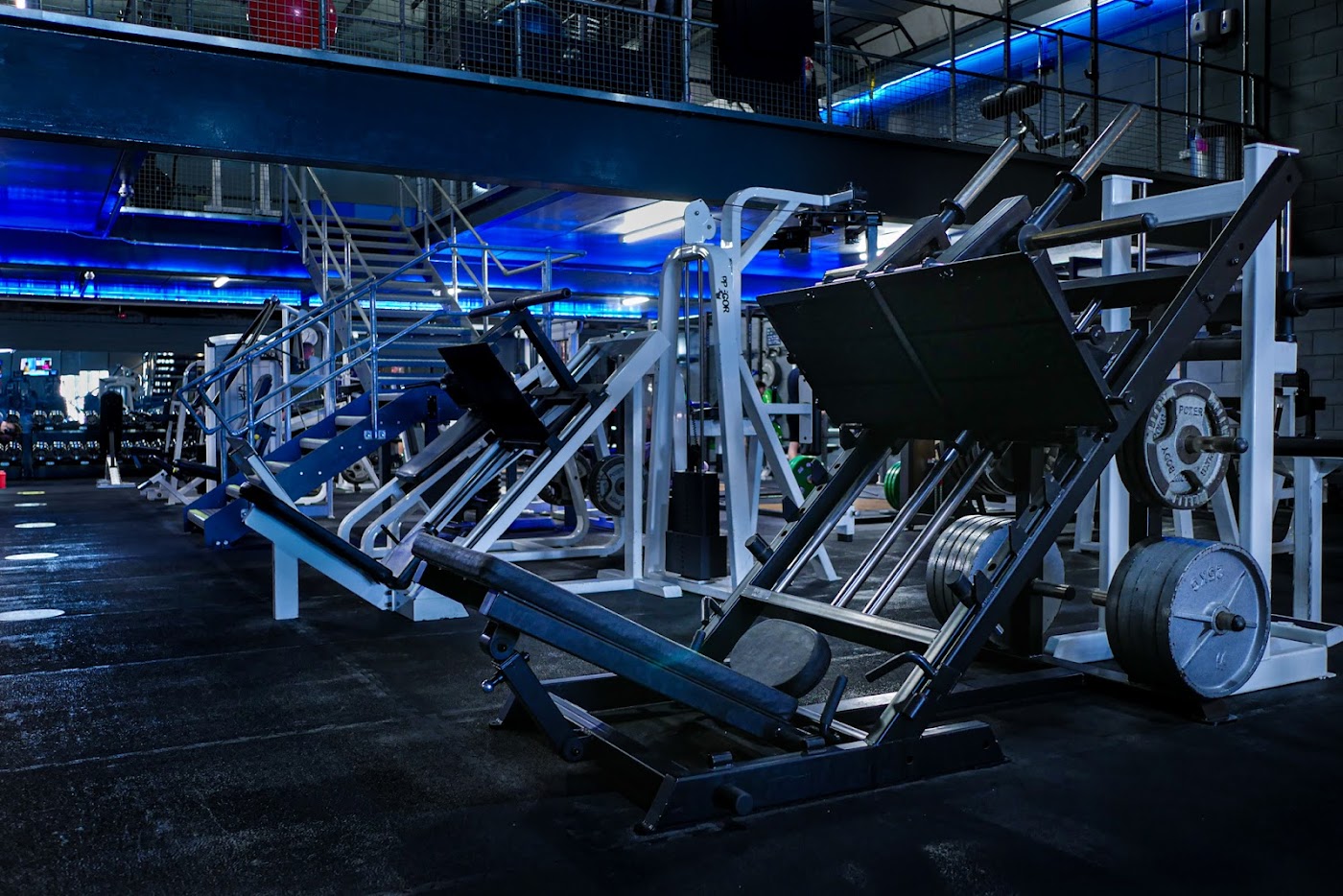 Inside U7 Gym, Exeter