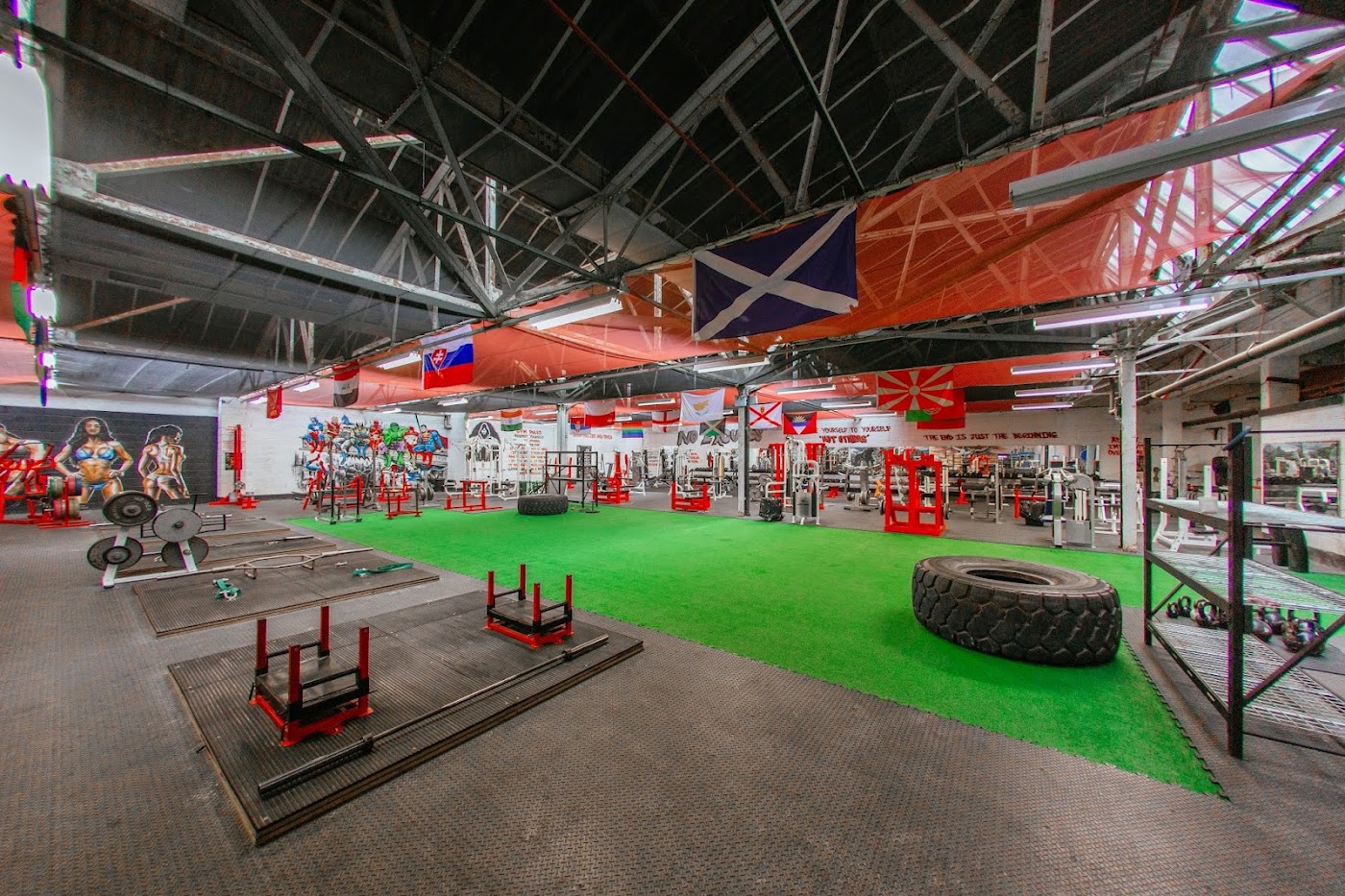Inside The Warehouse Gym, Leicester